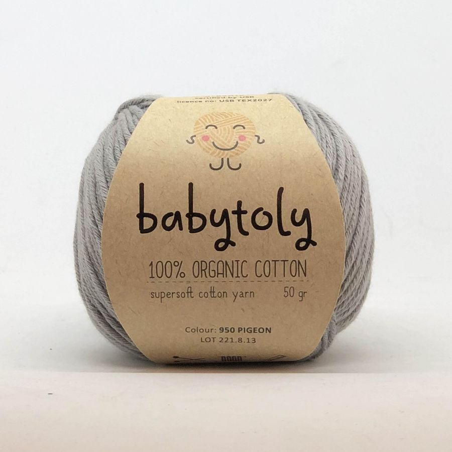 babytoly / Organic Cotton Yarn / PIGEON