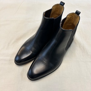 BAUDOIN&LANGE LEATHER SIDE-GORE BOOTS《40》