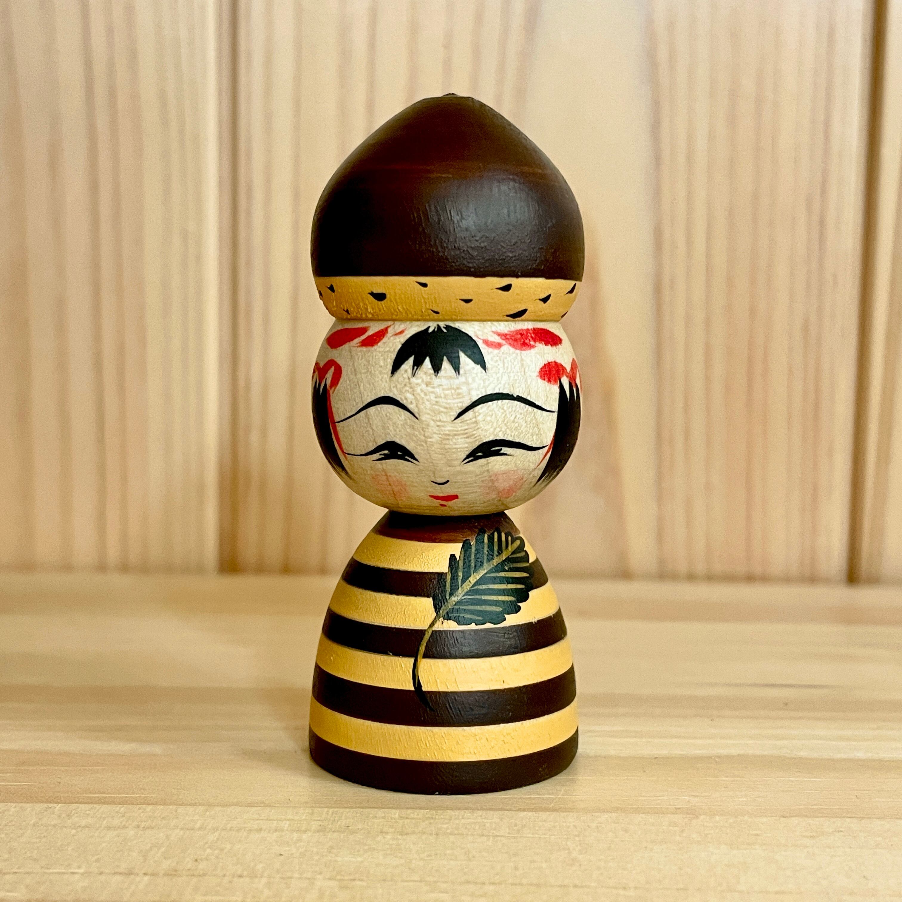 こけし　サボテン　輝幸　工人　伝統　民芸品　銘あり 平賀輝幸 (TERUYUKI HIRAGA) | SHIBUYA_KOKESHI こけし専門店