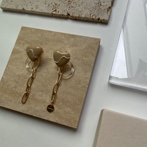heart × chain pierce / earring（168