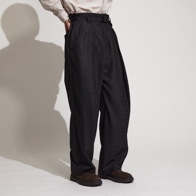 WOMEN'S】DUAL TWEED DOUBLE TUCK PT / デュアルツィードダブルタック