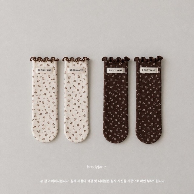 韓国子供服 / 26Autumn / 〖取寄〗Brodyjane /ブラウニーソックス / ベビー服 / 赤ちゃん服 / 靴下 *FREE*