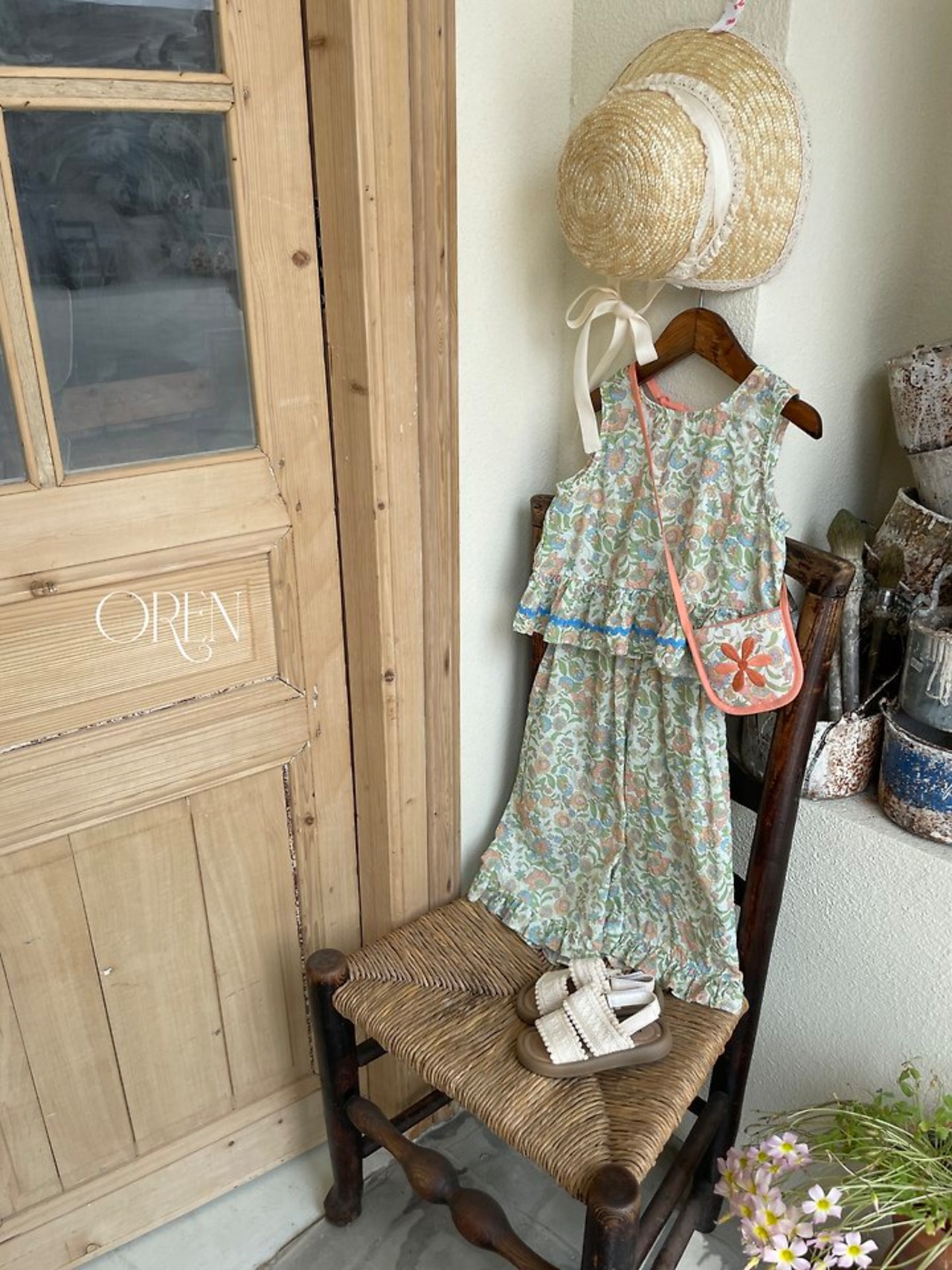 [Oren] Rosette Petit Bag / [오렌] 로제트쁘띠가방