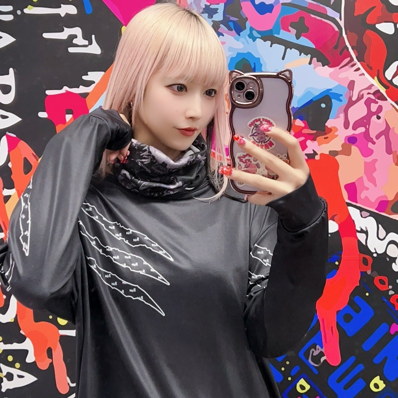 伸縮性抜群☆軽量フェイスマスク【NIER ROSE】 | NIER CLOTHING