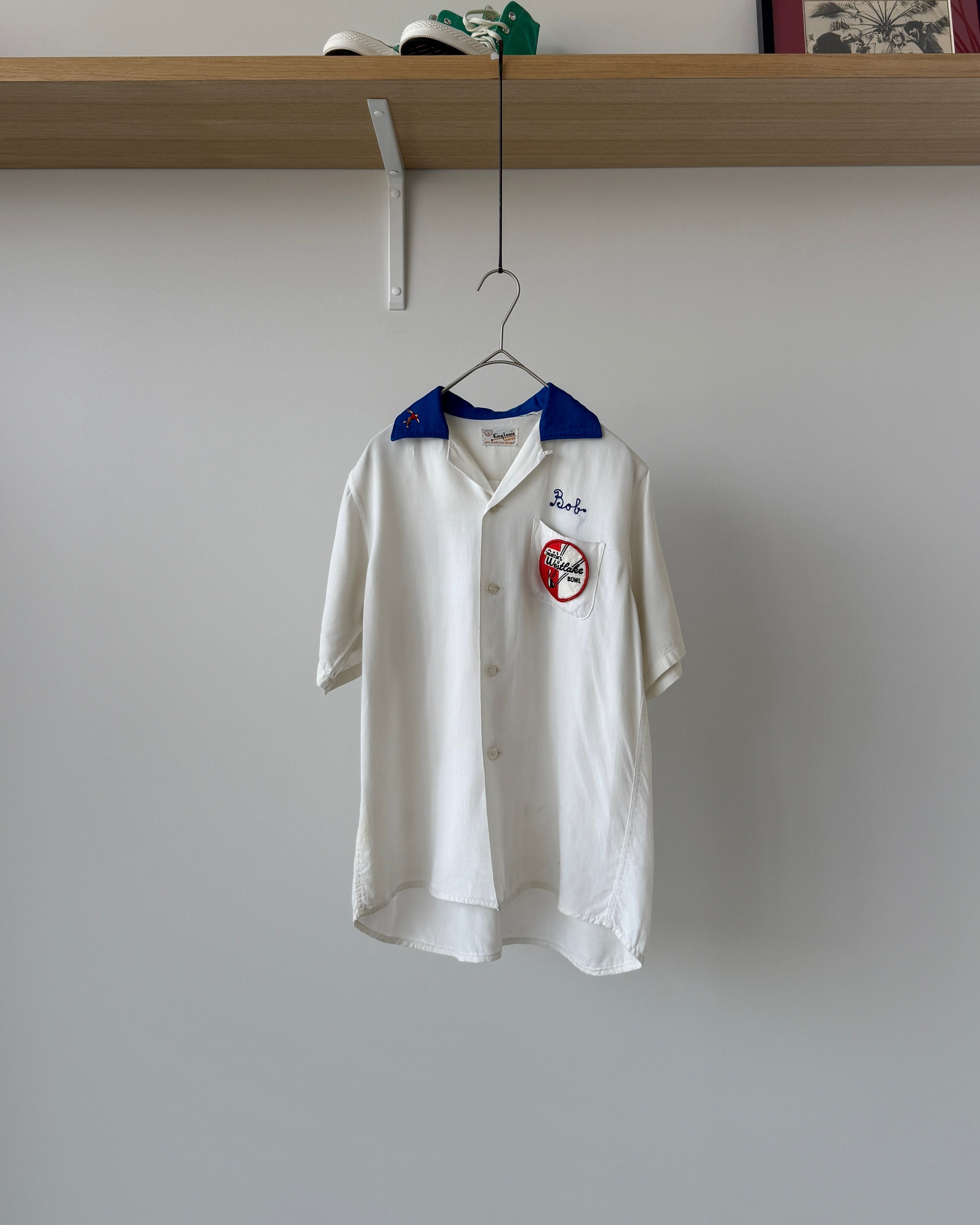 King Louie- Vintage 70s L Bowling Shirt made in USA | BEGGARS