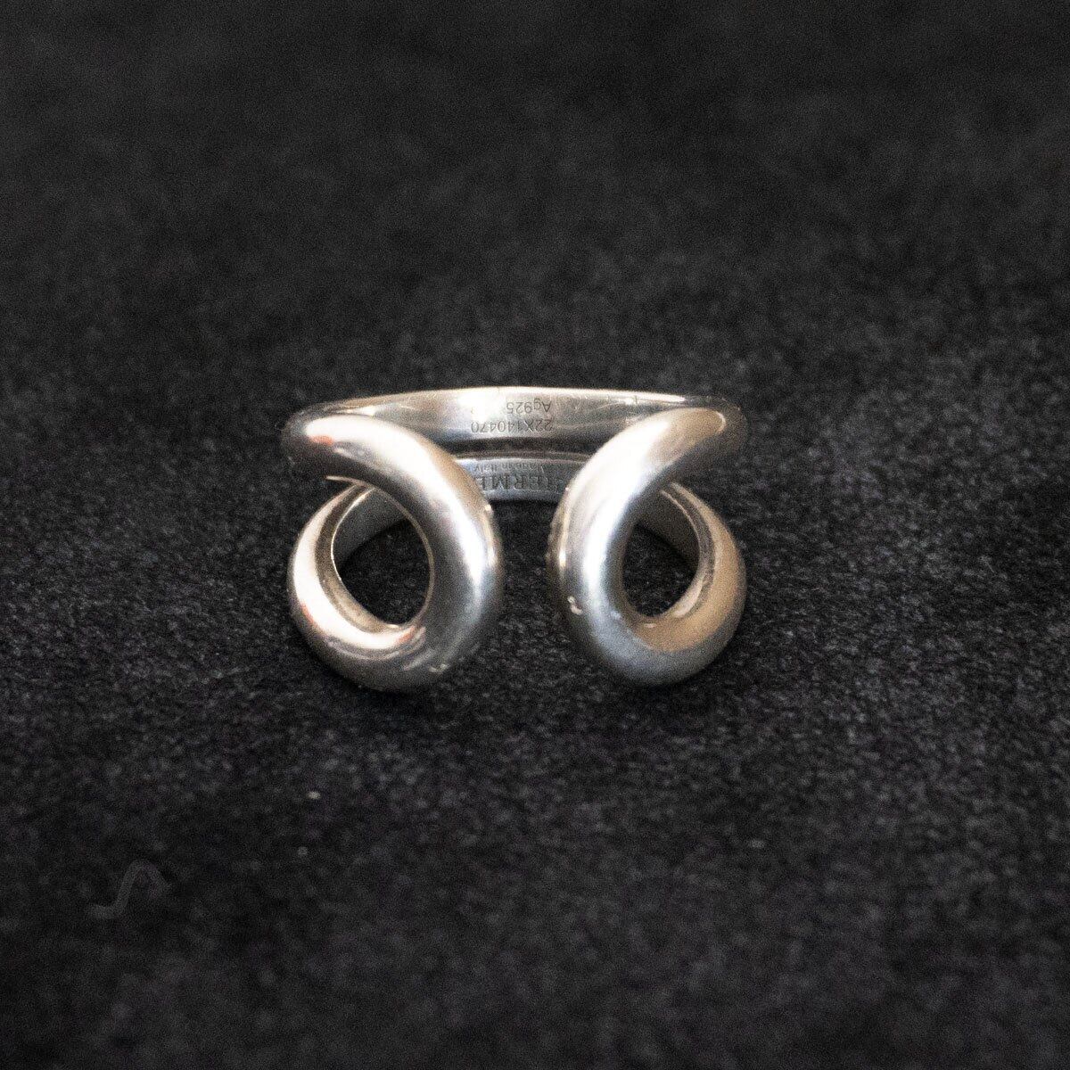 最高級】 HERMES 【リマPM リング】 52 エルメス シルバー 925 12号