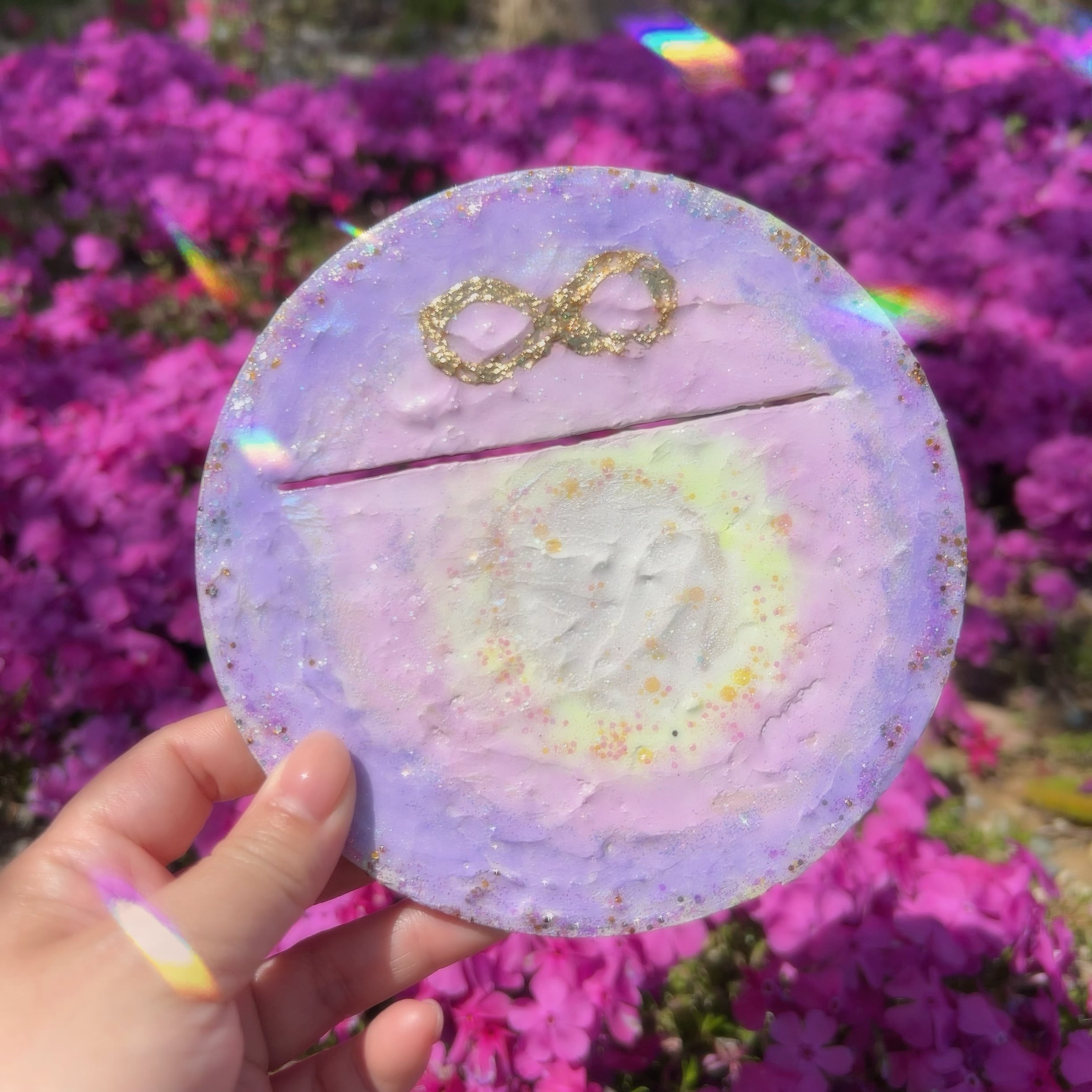 紫龍*幸運を呼び寄せる龍玉アートA