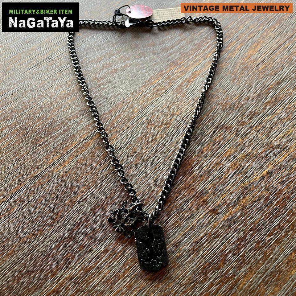 ☆NEW ヴィンテージ ネックレス メンズ ダメージ加工 アンティーク加工