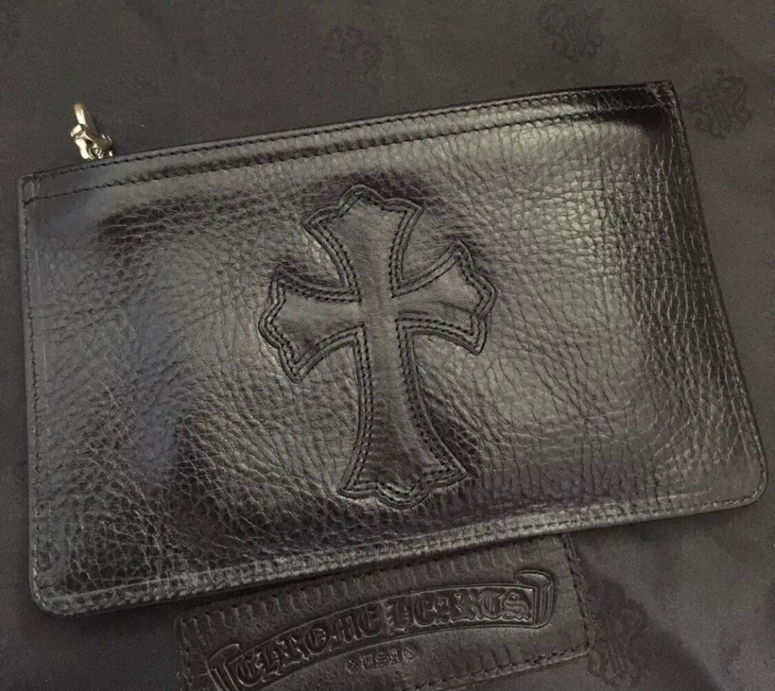 クロムハーツ ウォレット・ジッパー・チェンジパース ワンパッチ