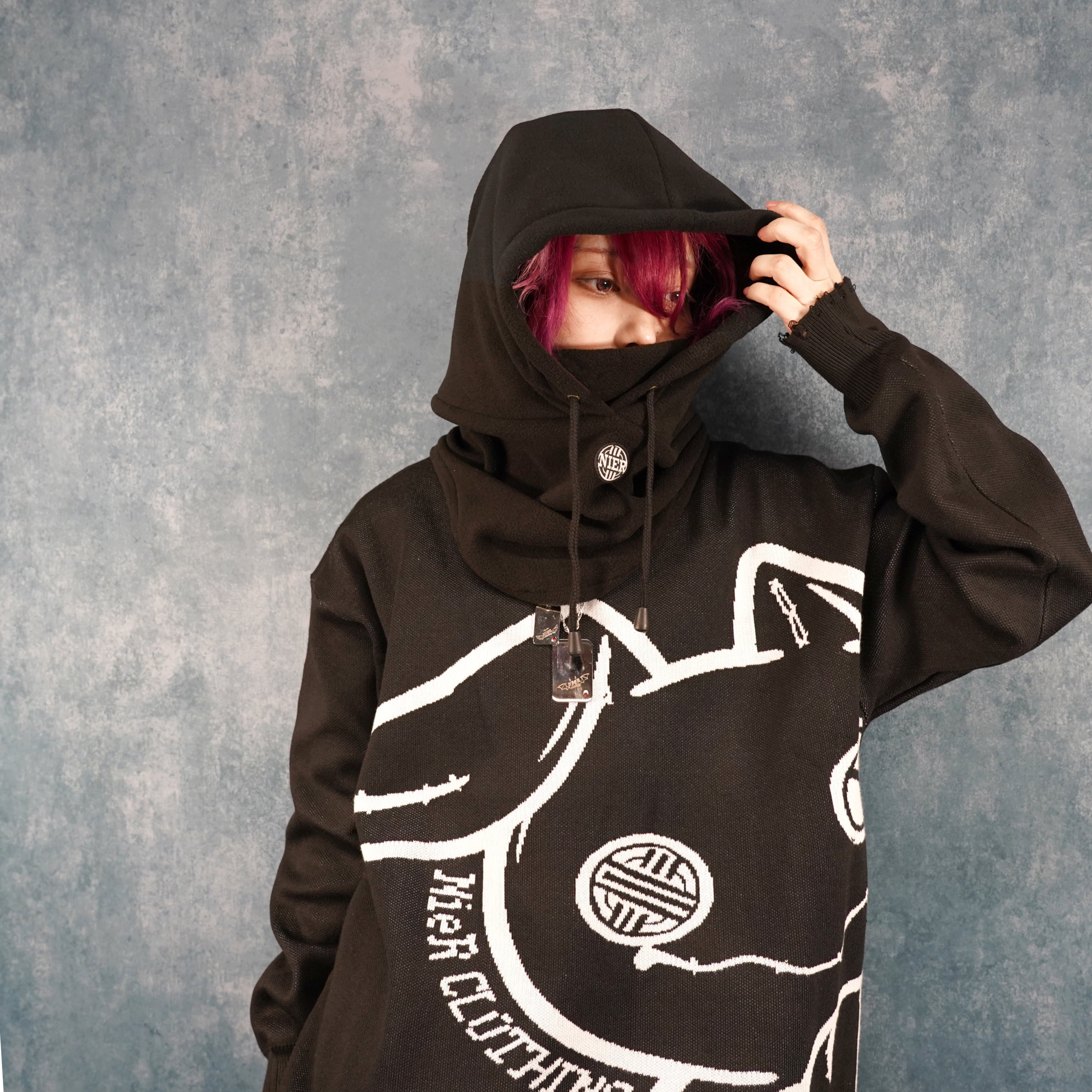 軽量防寒仕様バラクラバ【BLACK】 | NIER CLOTHING 軽量防寒仕様バラクラバ【BLACK】 | NIER CLOTHING