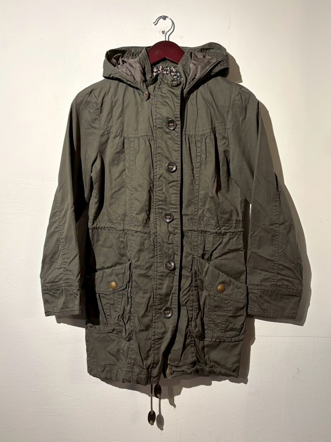 TATRAS / CRIDOLA ナイロンモッズコート カーキ 01 | Pay ID