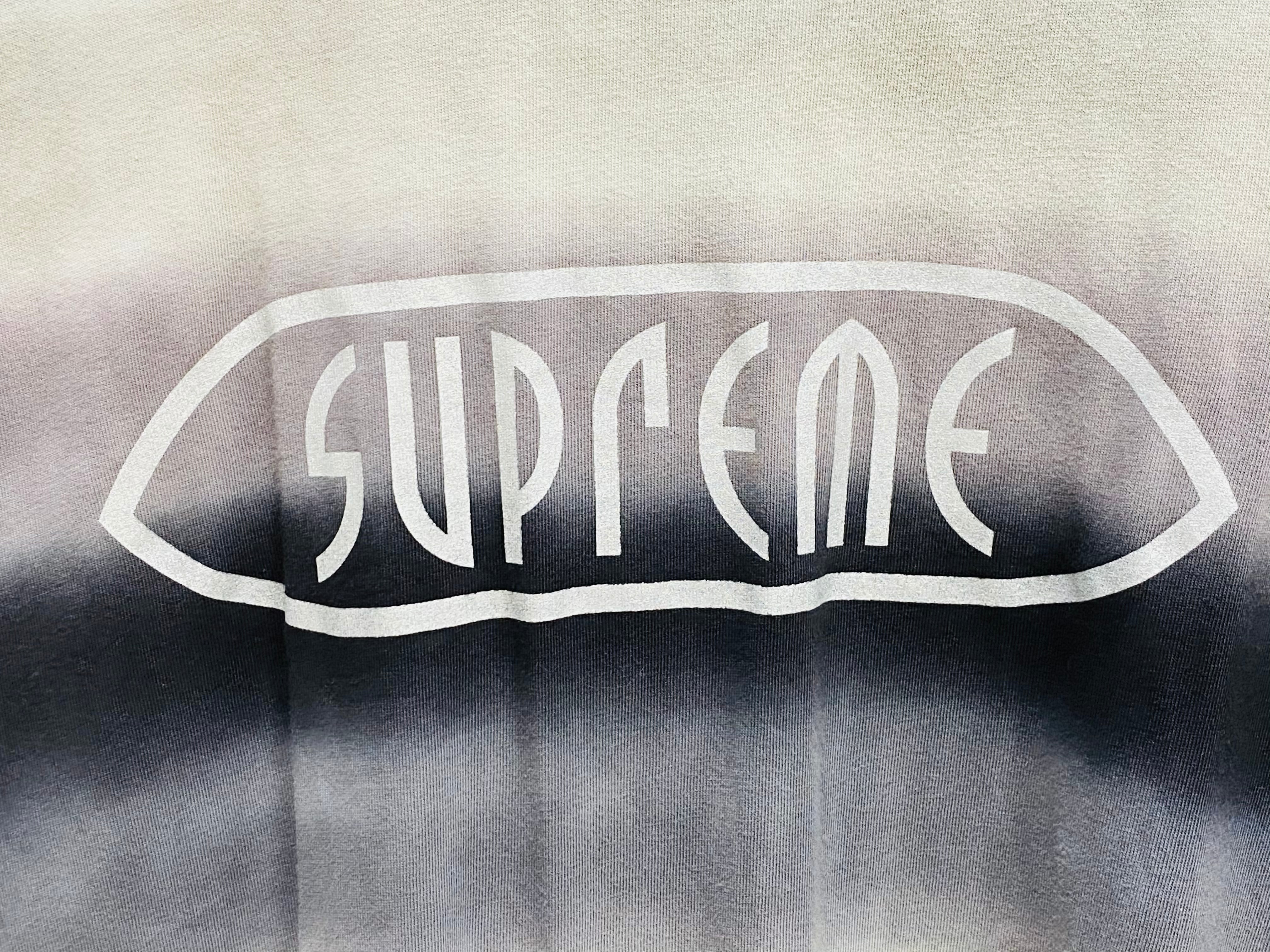 Supreme RAINBOW STRIPE TEE MEDIUM BLACK 20KC4107 | BRAND BUYERS OSAKA 