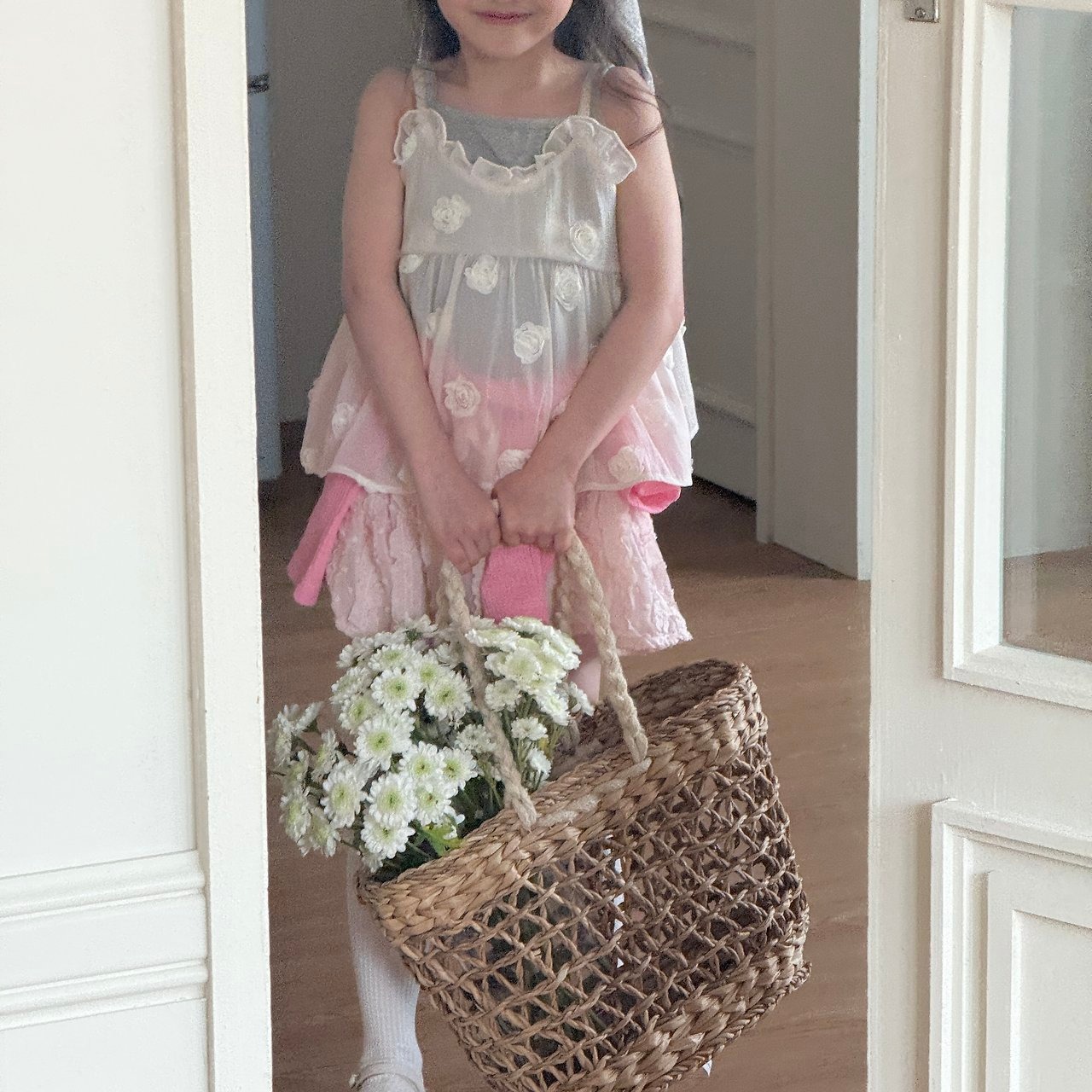 [ninibello] Flower cluster bustier +fee2 / [니니벨로] 꽃송이가뷔스티에