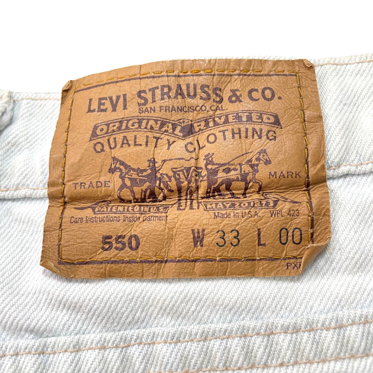 古着 USA製 90S 93年 LEVI'S リーバイス ヴィンテージ 550 デニム