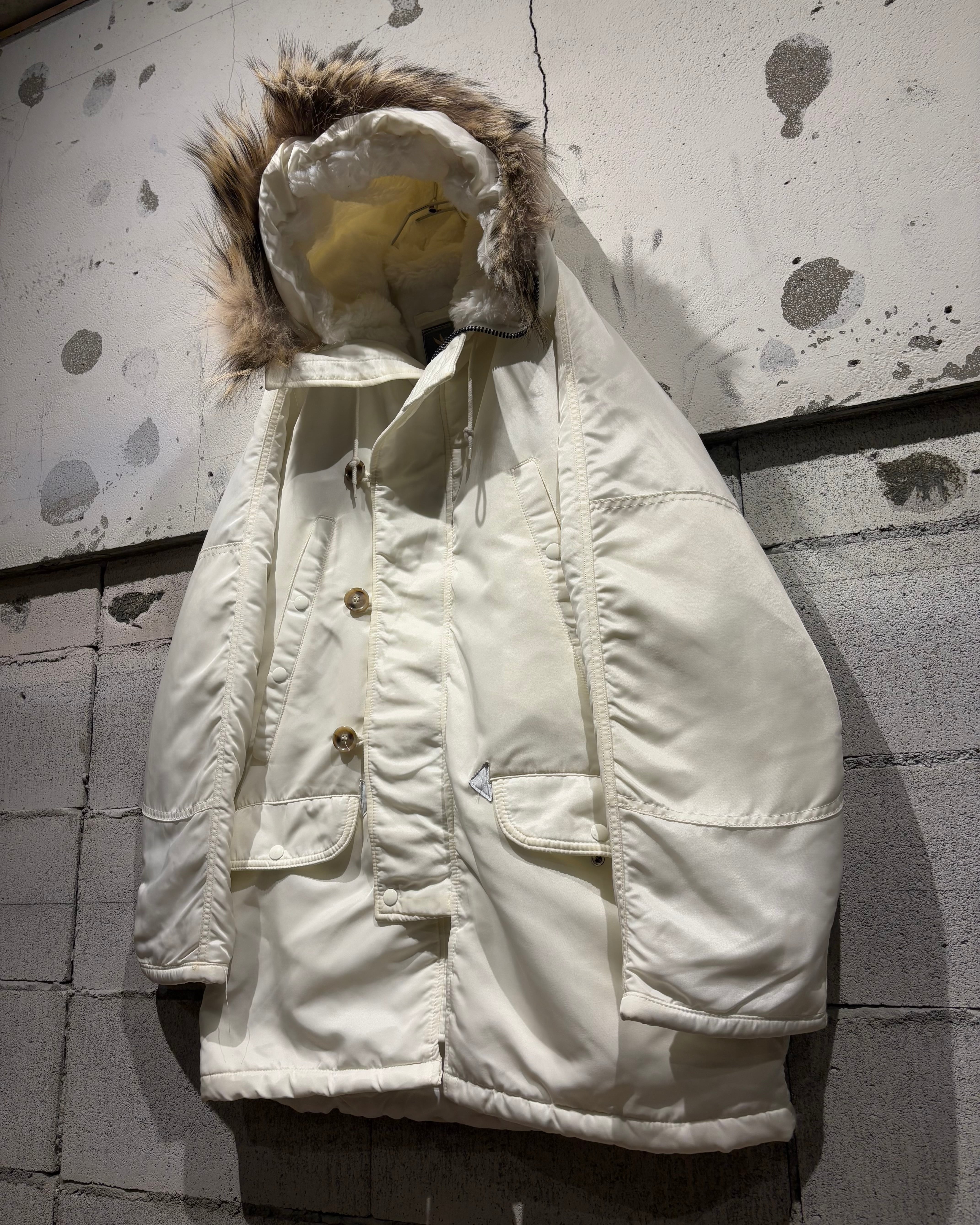 白*奴様 90s【SPIEWAK】N2B/ミリタリーフライトジャケット/Y2K/ Caka otto】 90's “SPIEWAK” Rare White Color N-3B Flight Jacket