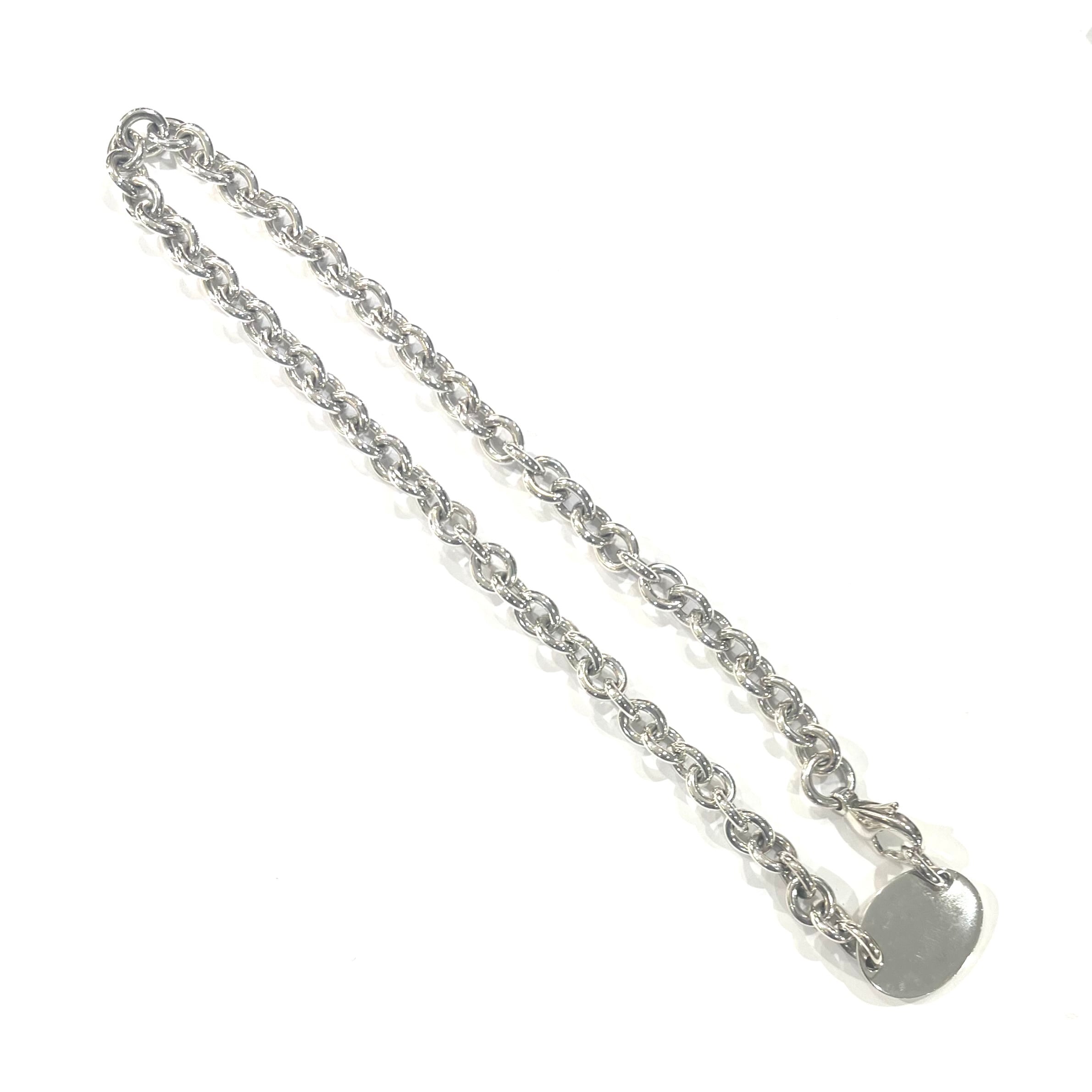 再入荷【TIFFANY&CO.】2448 2way TIFFANY ブレス.ネックレス リターン