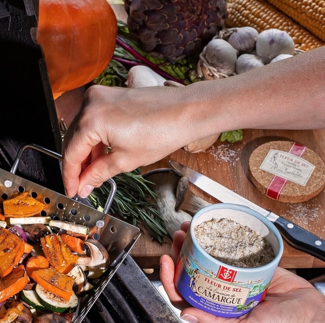 カマルグの塩 フルール・ド・セル プロバンスハーブ