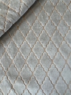 フランス インテリアファブリック ジャカード 変形ダイヤ柄 スツール インテリア茶箱 バッグ ポーチ他 大柄