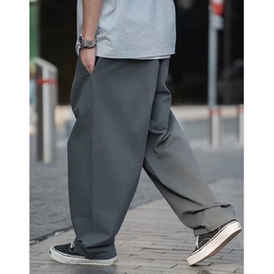 Pleated wide cropped chino pants 1425