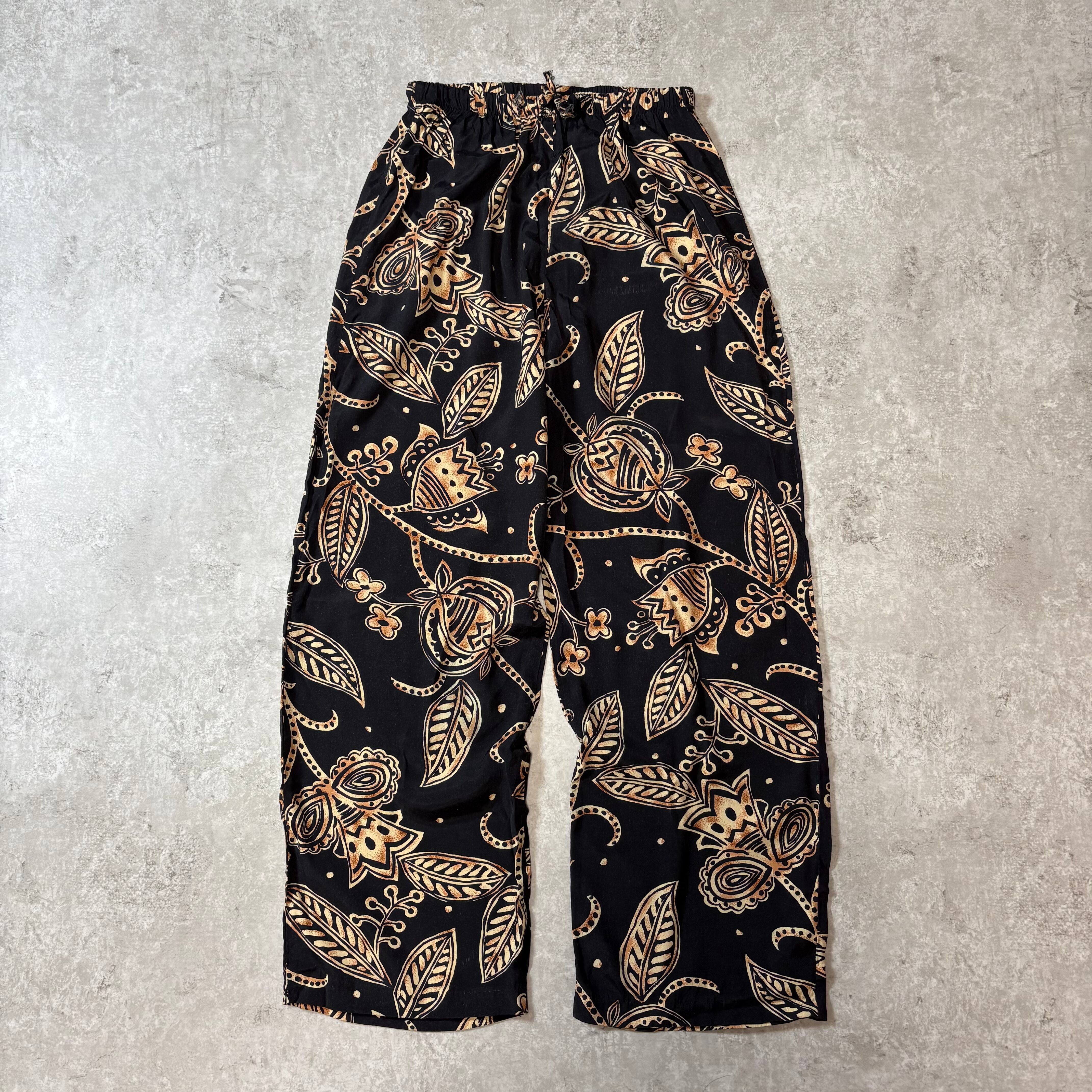 1990s "RAMPADE" RAYON100% Easy Pants "Made in USA!!"