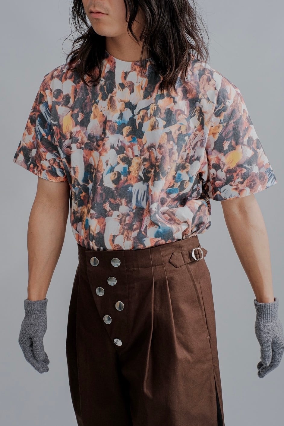 【ADAPTART】MANY PEOPLE SHORT SLEEVE TEE