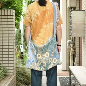 kroneko original sun flower rug shoulder bag