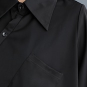 アシンメトリック オーバーサイズ シャツワンピース 00016