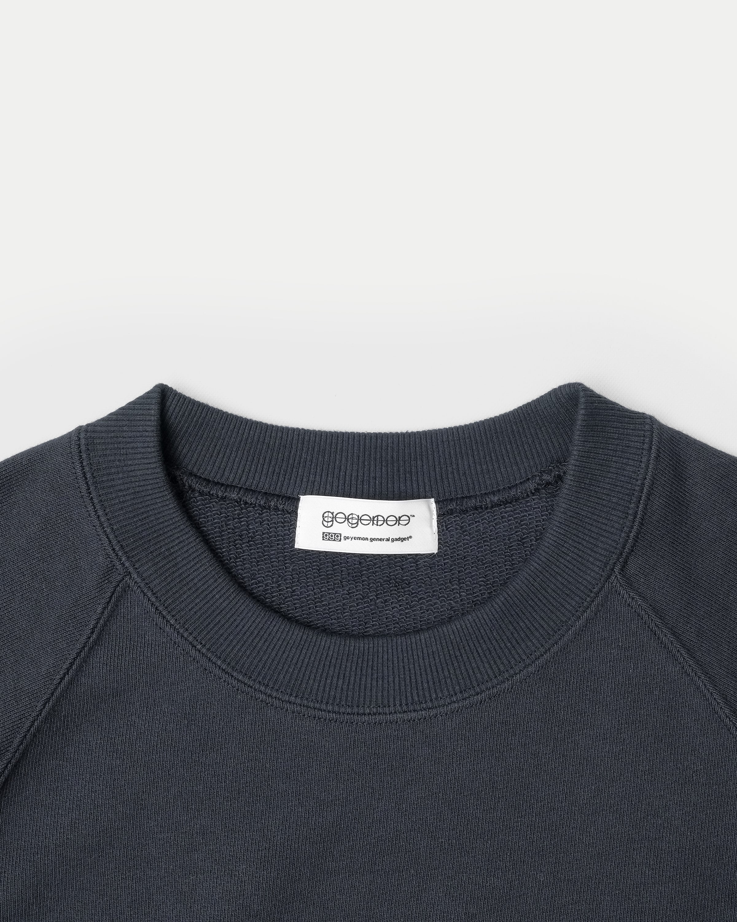 Wrist Patch Urake Sweatshirt / NAVY［goyemon general gadget 