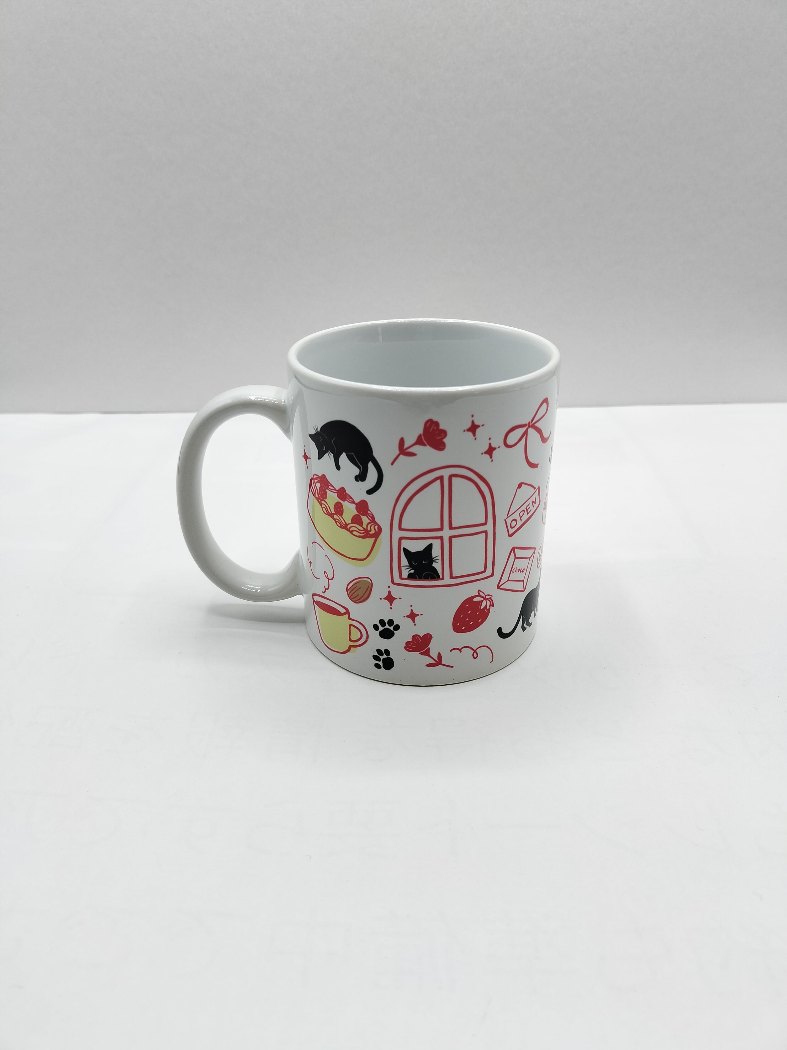 黒猫のオリジナルマグカップ | シャ・ノワールWEBショップ