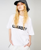 ロゴプリントドローコードルーズTシャツ (WHITE) CQ-48039