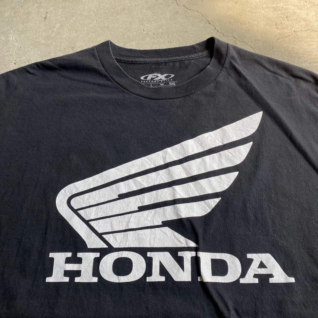 HONDA ホンダ アドバタイジング 企業ロゴ プリントTシャツ メンズXL