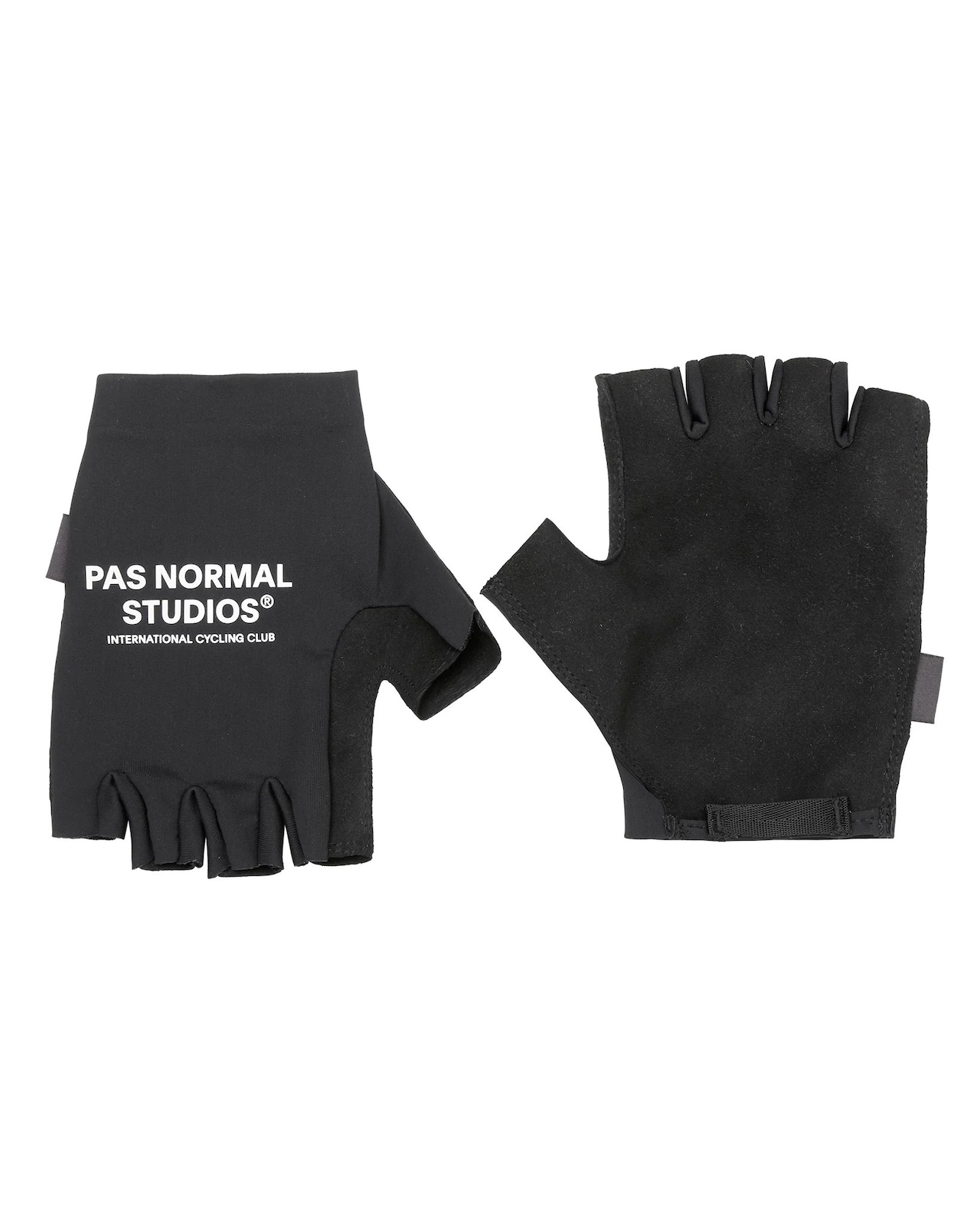 Pas Normal Studios Logo Race Mitts Black