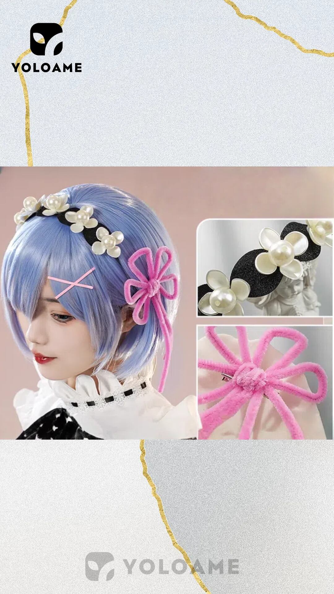 Re：ゼロから始める異世界生活 レム コスプレ衣装【三分妄想 1