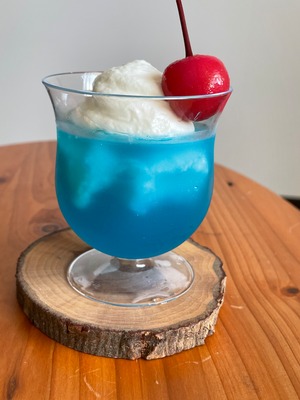 青い レモンゼリー