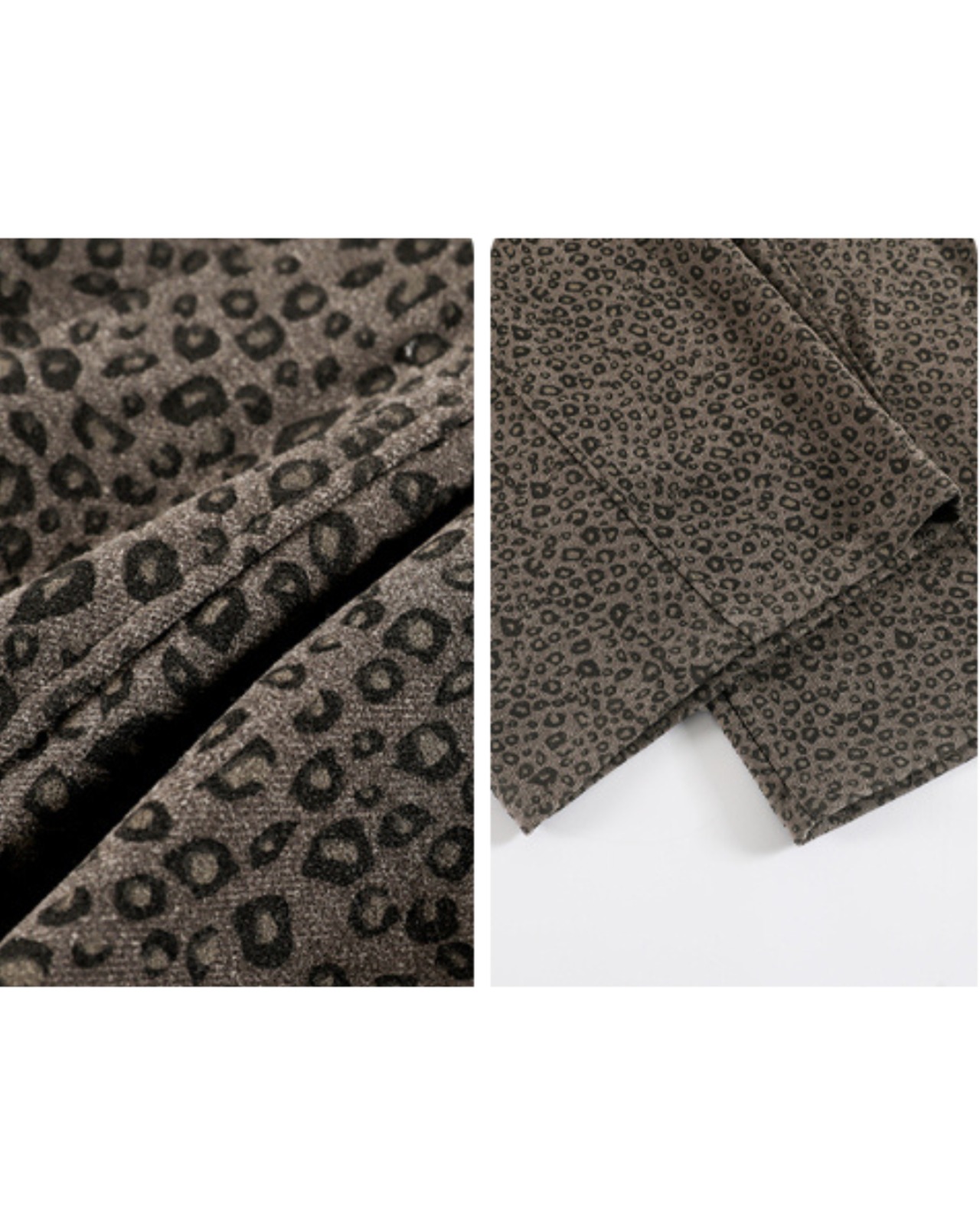 ジャカードレオパードワイドパンツ 2color A0664 - 16