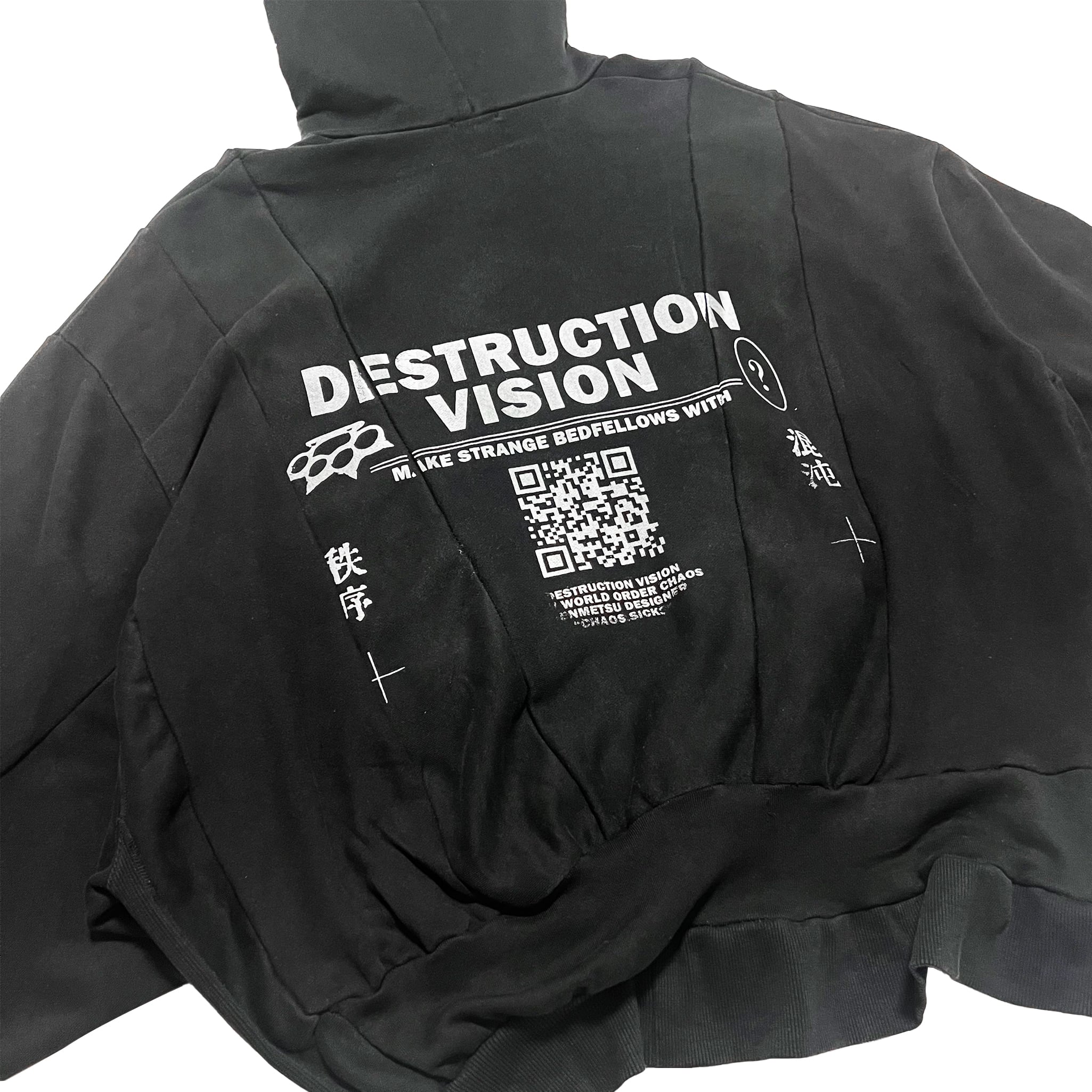 幻滅DV】BLACK WITCH Parker | SIZE-FREE | パーカー リメイク