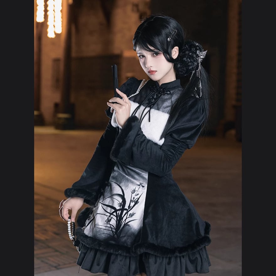 ゴスロリ ロリータファッション lolita ロリータ服 衣装 可愛い 女性 ドレス 日常 イベント 忘年会 文化祭 ロリータファッションドレス 可愛いお姫様風ロングドレス ゴスロリ