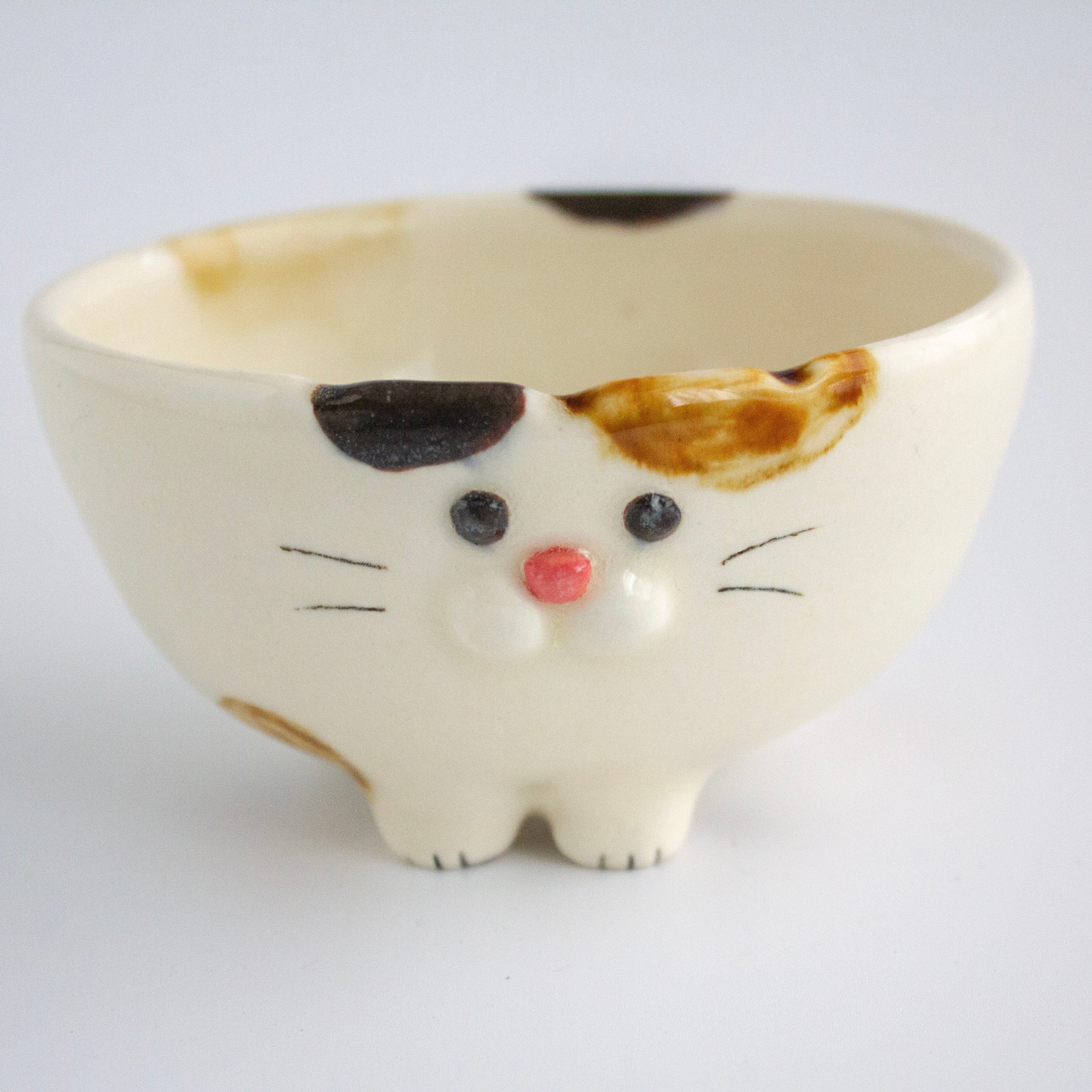 ⑥ミケねこのお茶碗