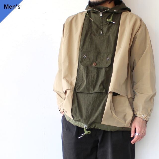 ラスト１点】HAVERSACK バイカラーアノラックパーカ Bicolor Anorak