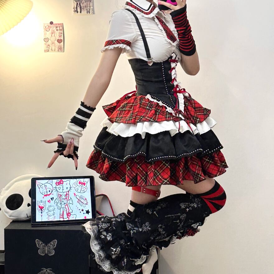 みんじょん様　ジョリーウィンターホリデー　レイニーデイズ　コスとハンガーのみ Ribbon Milky Sugar JSK (2025) by Baby, the Stars Shine Bright