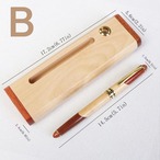 【木製 インテリア 生活雑貨】万年筆セット 木箱付き ビジネス 入学祝い 就職祝い 昇進祝い ギフト プレゼント 父の日 北欧テイスト おしゃれ スマート