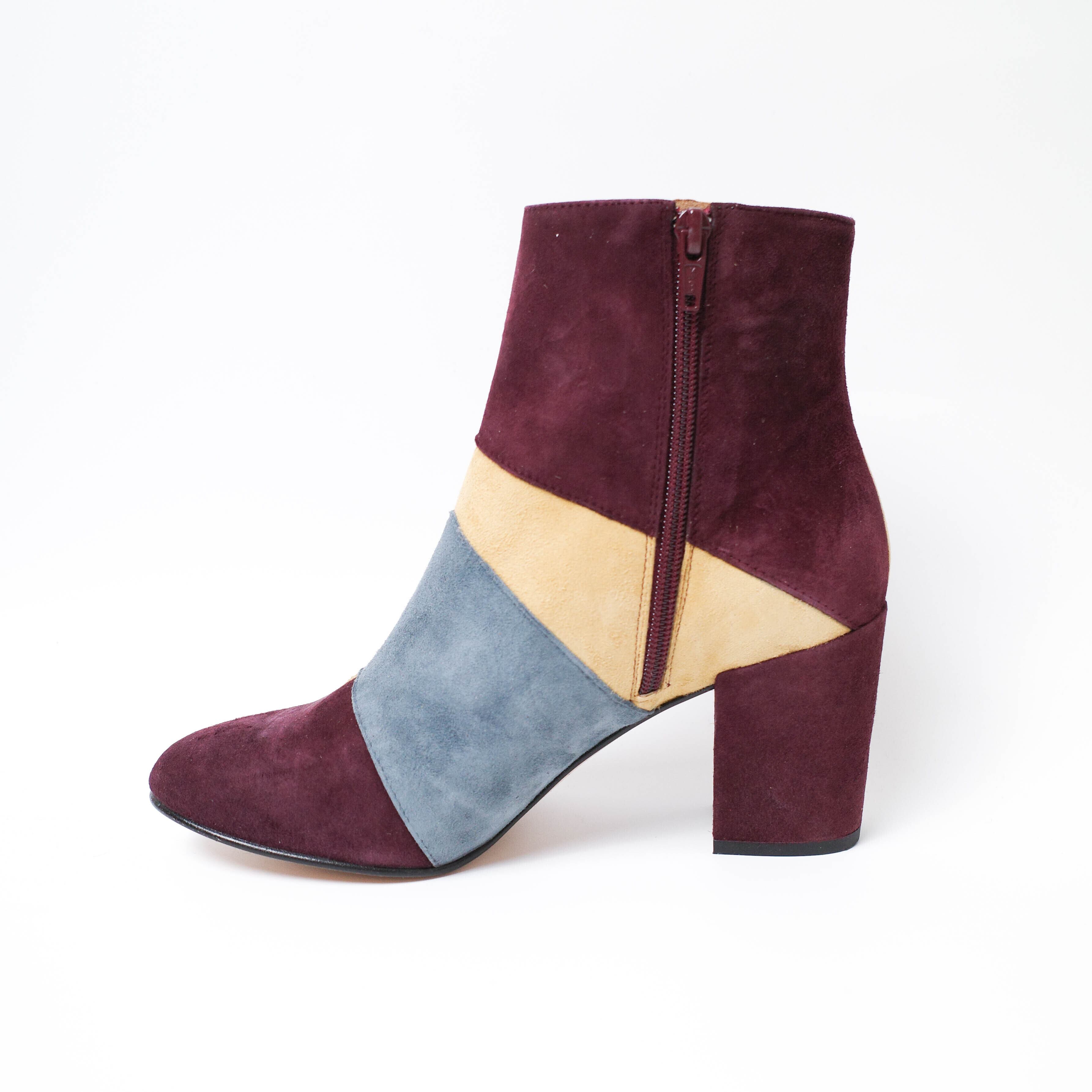 [NEW] STEFANNO BRUNNIS　GOAT SUEDE SHORT BOOTS 53184-2-01317