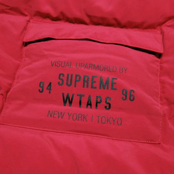Supreme / WTAPS Tactical Down Vest "Red"