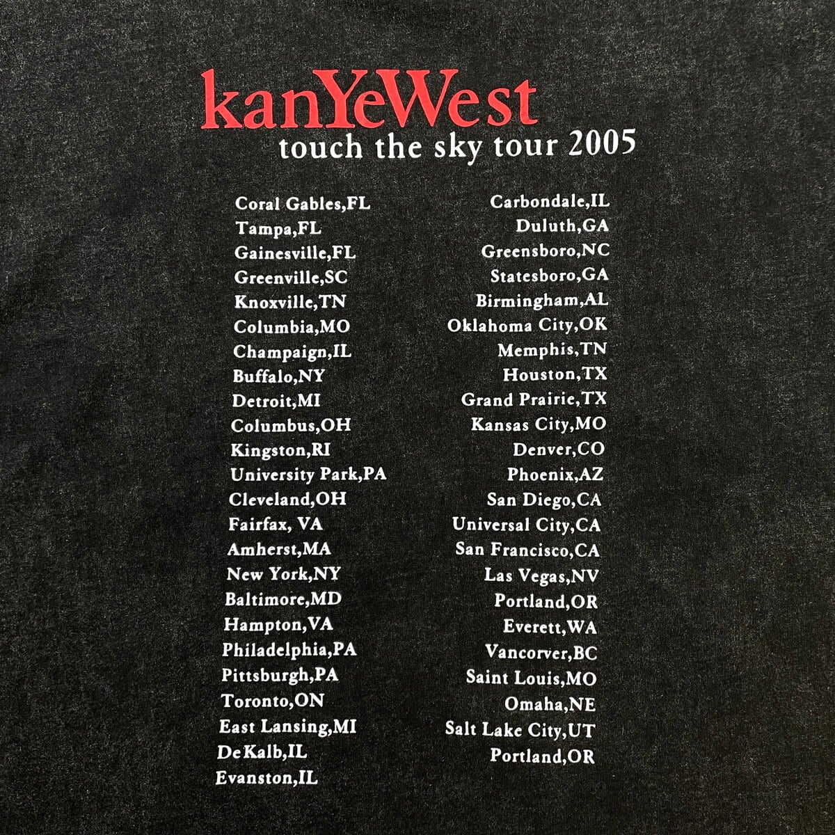 KANYE WEST カニエウエスト LATE REGISTRATION ドロップアウトベア