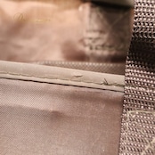 フラダンス 小物 ガーメントバック ブラウン系 マカマカ MakaMaka バッグ 茶 ハワイアンプリント 不織布 ダンス小物 ファスナー 持ち運び 練習 レッスン イベント 発表会