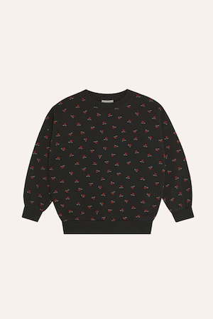 【26AW】The Campamento(カンパメント)Flowers Grey Sweatshirt(2y/3y/4y/5-6y/7-8y/9-10y/11-12y)スウェット 花 総柄