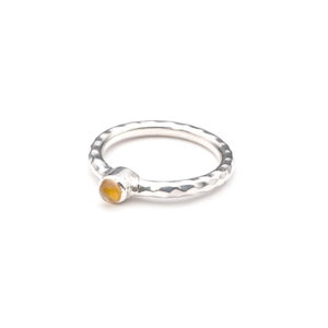 SINGLE PETIT STONE NON-ADJUSTABLE RING 027