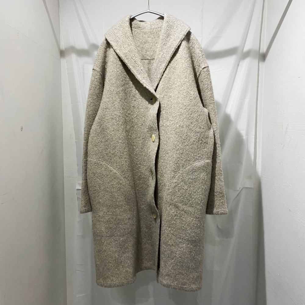 ISSEY MIYAKE HaaT イッセイミヤケハート ウールコート クリーム系  