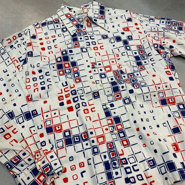 1970s ROBERT PATTERN SHIRT