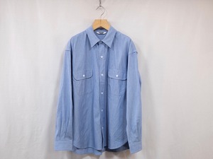 WELCOME RAIN”Work Shirt Blue”